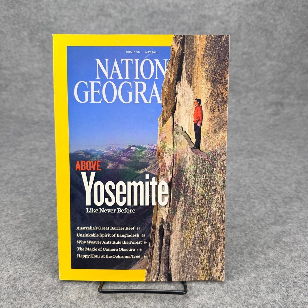 National Geographic Magazine May 2011 Above Yosemite Like Never Before